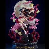 彌豆子爆血 正版 gk figure手辦 模型 周邊 擺件 發光 鬼滅之刃