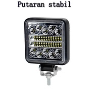 2pcs 12v 60WATT Lampu Tembak Sorot Led PUTIH WORKLIGHT MT Star Cwl 20 Mata Sinar Putih 6000K