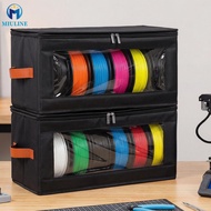 2 Pcs Filament Storage Box 3D Printer Filament Storage Container for Home Office Workshop Studio SHO