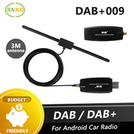 【CW】 SNRG DAB Box For Android Car Radio Plus Antenna Amplifier Signal Booter USB Receiver Tuner HIFI Adapter Dongle Module Auto DAB