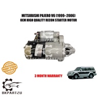 MITSUBISHI PAJERO V6 PETROL AUTO MANUAL GTO 6G72 (1999–2006) STARTER MOTOR RECON 3 MONTH WARRANTY