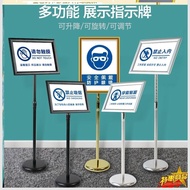 Titanium Display Stand A4 Retractable Stand Sign Water Sign Display Stand A3 Guide Sign Stand Promot
