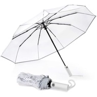 Small Clear Umbrella for Rain and SpecialEvents Auto Open and Close G4Free Weddingsandincluding