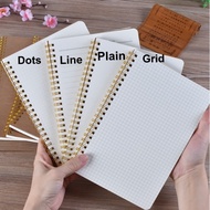 A5/B5 notebook grid / dot/ blank / line 100 pages 1pcs