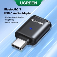 UGREEN USB C Bluetooth 5.3 Transmitter aptX SBC aptX AD HD Dongle Adapter for Laptop PS5