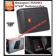 Caliber Car Basspro Nano 6x8"Inch Underseat Active Subwoofer Under Seat Woofer (CSW-6800i) Myvi Axia