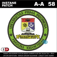 A-A58 SUPER PREMIUM EMBROIDERED PATCH EMBLEM - I PATCH