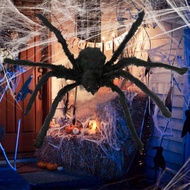 30CM Halloween Decorations Giant Spider Outdoor Large Halloween Props Spider Scary Hairy Fake Spider