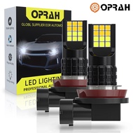 ((2PCS) Car LED Fog Light H11 LED Bulb HB3 HB4 Car Fog Light H7 9005 9006 Fog Light Bulb 3030 24SMD 