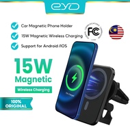 EYD C10 Car Wireless Charger Stand 15W Magnetic Fast Charging Holder For Iphone Android