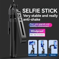 Selfie Stick with Bluetooth Remote, Auto Face Tracking, 360 Rotation, Stabilizer, Fill light