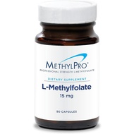 MethylPro L-Methylfolate 15 mg - L Methyl Folate, Methylfolate Supplement for Women & Men, Methylate