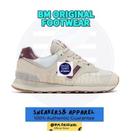 New Balance 574 WL574RCF Moonbeam Burgundy Color For Women