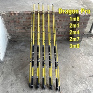 Dragon Pro 2-Piece Fishing Rod Yellow Versatile Fishing Rod Full size 1m8-3m