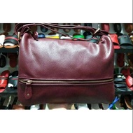 Papirut bag orange leather bag genuine leather bag women's bag shoulder bag genuine garut leather ba