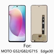6.6'' Moto G52 LCD For Motorola Moto Edge30 G52 LCD Display Touch Panel Screen Digitizer Assembly Fo