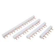 Short Busbar 1P2P3P4P Electrical 63A Copper Circuit Breaker Connection Strip Strong Conductivity of