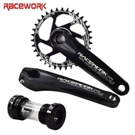 ✐Racework Gxp Crankset 170Mm 34T\36T\38TAluminum Alloy Hollowtech MTB Crankset Crank set for bicycle