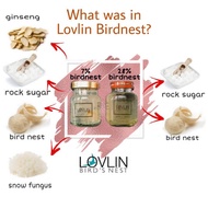 [ORIGINAL & READYSTOCK] BIRD NEST LOVLIN 7% & 28% - Sarang Burung Walit (3 botol x 70ml)