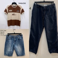 Thrift 2hand pass liquidation of boys' clothes