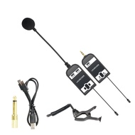 Launcher Mikrofon Nirkabel Flute UHF mic memiliki 3 mode suara dan memiliki jangkauan 50 meter dan d