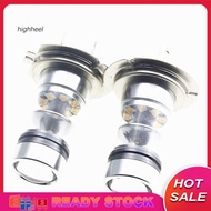 [Ready Stock] Car Vehicle White H7 100W LED 20-SMD Projector Fog Driving DRL Lamp Light Bulb