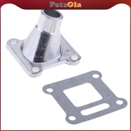 [PETSOLA] Carburetor Manifold Adaptor + Gasket for 49cc 2 Stroke Kids Mini Dirt Bike