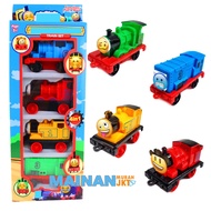 Toykei Children's Toy Train Contents 4PCS PULLBACK Toy Train PULLBACK Train Locomotive