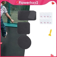 [Flowerhxy2] Trampoline Patch Trampoline Mat Repair Trampoline Accessories Multifunctional Waterproof Patch for Air Mattress Camping Tents