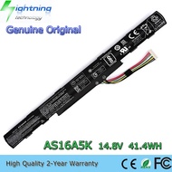 Genuine Original AS16A5K 14.8V 41.4Wh Laptop Battery for Acer E5-475G 523G 553G 575G 774G AS16A7K AS