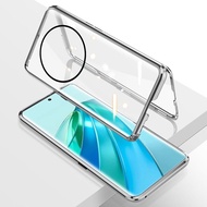 Honor X9B 5G Double Side Tempered Glass Phone Case Flip Hard Cover For Honor X9c X9C Smart X9b X9 X 