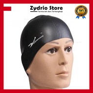 Waterproof Adult Swim Cap / Swim Cap Man Silicone Material
