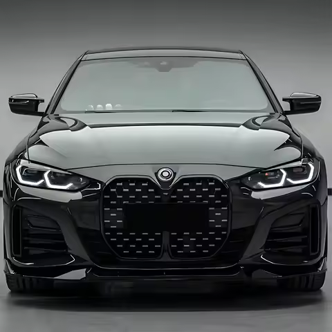 Car Front Bumper Splitter Lip Diffuser for BMW 4 Series G24 G26 420i 430i I4 M50 M-Sport Gran Coupe 