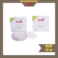 [REFILL] BAMBI Baby Powder 40gr | Baby Compact Powder |