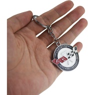 1Pc 25th Anniversary keychain Car Alloy Key Chain Ring Gift For 1978 C3 Corvette