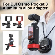 【Fast and Free Delivery】 For Osmo Pocket 3 Accessories: Aluminum Alloy Adapter Gimbal And Camera Fixed Bezel For Pocket 3 Expansion Bracket