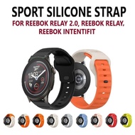 Sport Silicone Strap Watch Band for Smart Watch Reebok Relay 2.0 Reebok Intentifit Watchband
