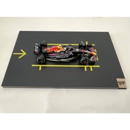 MINIGT 1: 64 Pitstop Base Entry MGTAC29 Packaging box size: 12 x 1.5 x17cm Does Not Include Car Mode