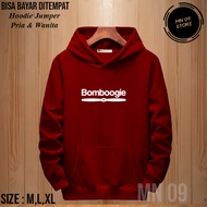 MN 09 | Sweater Hoodie Sablon BOMBOOGIE | Jaket Sweater Crewneck Jumper Polos | Hoodie Outdoor | Hoo