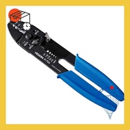 HOZAN crimping tools (for bare crimp terminals and insulated crimp terminals) with crimping pliers, screw cutter, and stripper. For automotive maintenance P-704
