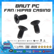 Bolt Bolt Screw Fan Case / Fan Case Desktop PC Computer Anti-Vibration & Anti-Rust !!