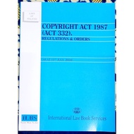 Copyright Act 1987(act 332) regulations and order