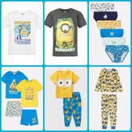 迷你兵團 Minions 童裝Tshirt，短袖睡衣，童裝睡衣套裝 Kids Tee，Kids Short Pyjama Set，Long Sleeve Pyjamas 禮物 英國直送/英國代購 童裝