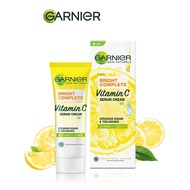 Garnier Bright Complete Vitamin C Serum Cream UV | Garnier Krim Siang Mencerahkan / Pelembab Wajah|