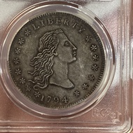 1794 American Goddess Trading Coin PCGS Grade Coin Eagle Yang Silver Dollar Cross-Border Foreign Tra
