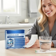 Daily Minty Clean Smile Strips - With Hydrogen Peroxide & Propylene Glycol; 7 Pieces for Complete Or