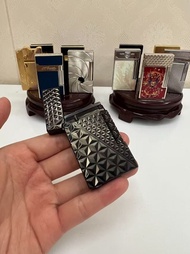 全新 S.T. Dupont Paris 法國都彭火焰菱紋精品打火機商務