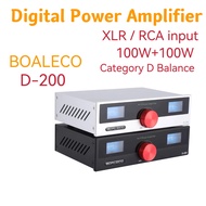 BOALECO D-200 Full Balance Amplifier HIFI Fever 100W * 2 Power Amplifier
