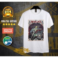 Metallica music band distro t-shirt c 23