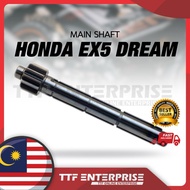 HONDA EX5 / DREAM MAIN SHAFT (12T) 23211-GN5-910 GEAR BOX SHAFT MAIN AXLE SHAFT EX5 DREAM